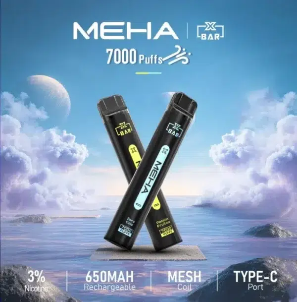 MEHA魅嗨拋棄式小黑條7000口